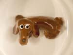 dog weiner red